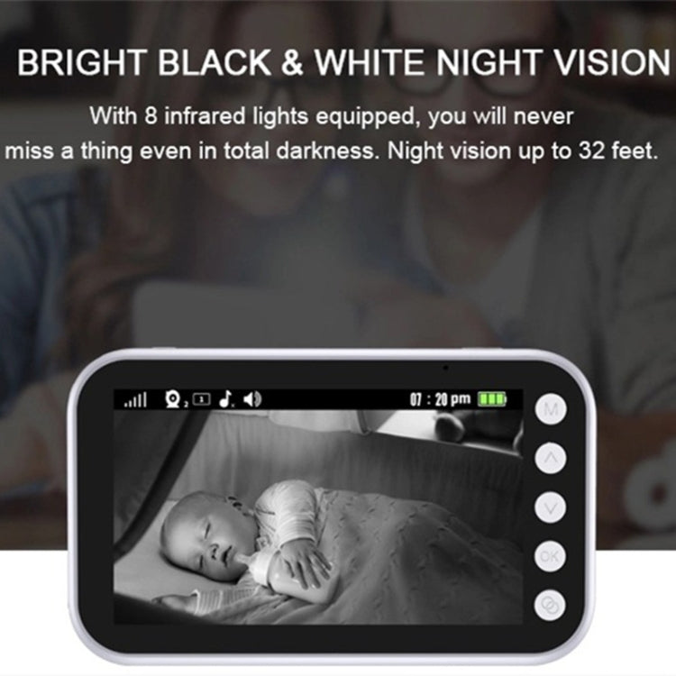 ABM100 4.3 inch Wireless Video Color Night Vision Baby Monitor 360-Degree Security Camera, ABM100 ABM100 4.3 inch Wireless Video Color Night Vision Baby Monitor 360-Degree Security Camera, ABM100